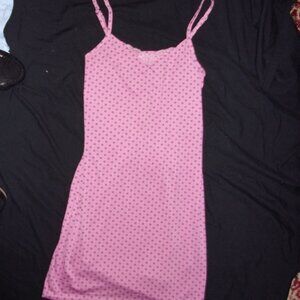 womens size medium sleep nightgown pajamas night gown pink